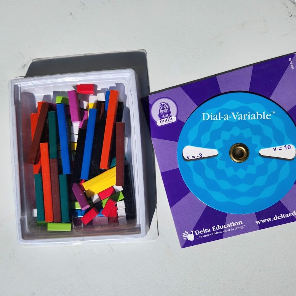 NEW Cuisenaire Rods Connecting Learning Resources Math Manipulatives Delta Educa